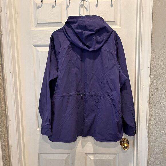 Duluth Flexpidition Water Resistant Shirt  Jacket Button Up Size Women's 3X Blue - Picture 6 of 10